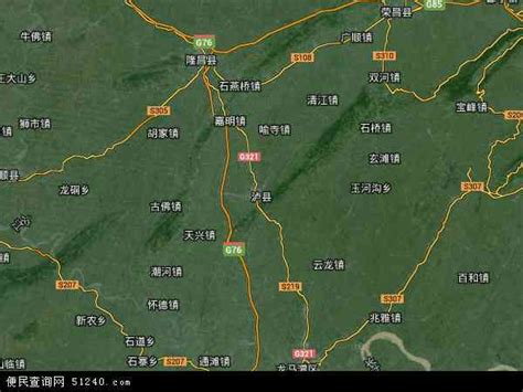 四川旅游地图·四川地图全图高清版-云景点