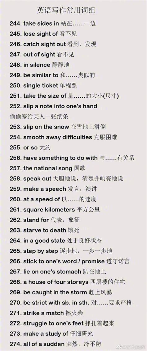 [搭配链]——初中语文：336个常考词语的固定搭配