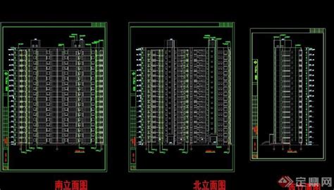 某十二层单元式住宅楼建筑设计施工图_cad图纸下载-土木在线