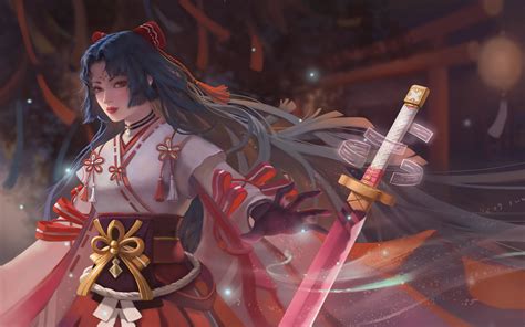 阴阳师(妖刀姬)图片 阴阳师(妖刀姬)图片