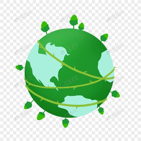 保护地球绿色海报设计PSD素材 - 爱图网
