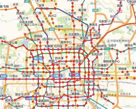图：北京地铁2020规划-北京搜狐焦点