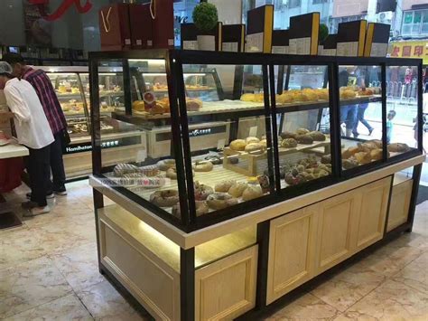 面包柜展示柜蛋糕糕点店烘焙边岛柜小型商用玻璃展架面包中岛柜子-阿里巴巴