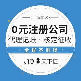 0元注册公司_上海市企业服务云