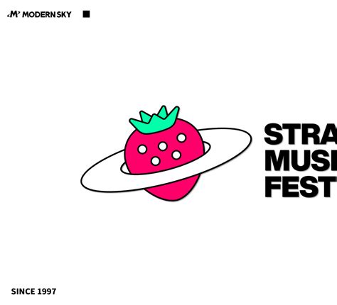 草莓音乐节历代海报