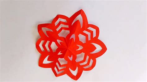八种窗花剪纸图案 手工制作窗花的剪纸方法_爱折纸网
