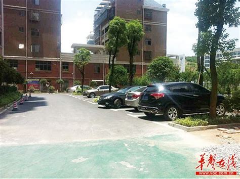 郴州小区改绿化用地建停车位 物业：不买车位不准开车进小区 - 今日关注 - 湖南在线 - 华声在线
