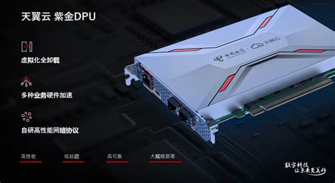 中国电信天翼云发布自研紫金DPU 实现核心技术自主可控-51CTO.COM