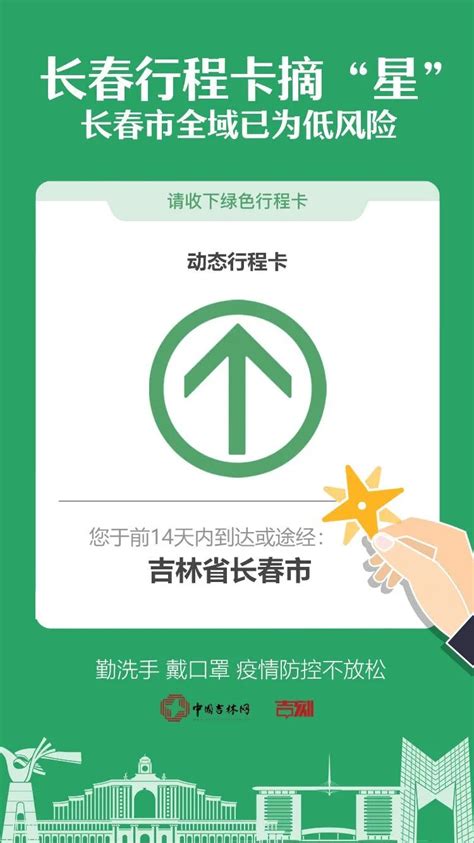 长春行程卡摘"星" 全域已为低风险-中国吉林网