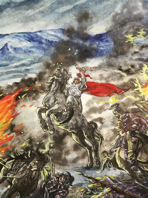 《手绘·中国历史长卷》部分作品展示|插画|绘本|画手火山_原创作品-站酷ZCOOL