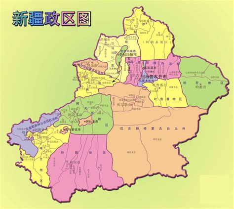 新疆维吾尔自治区地图--时政--人民网