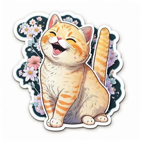 小猫贴纸非主流头像