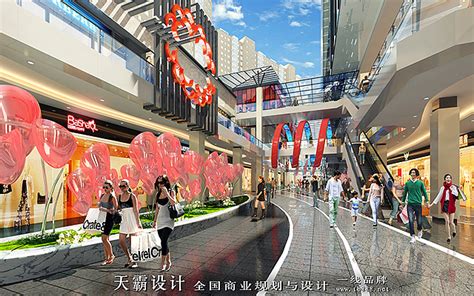 晋城商业街设计项目可找广东天霸设计缔造适合设计主题_专业购物中心设计-站酷ZCOOL