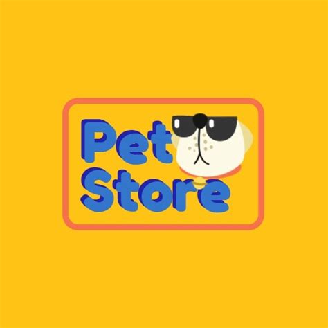 卡通宠物店Logo模板素材_在线设计Logo_Fotor在线设计平台