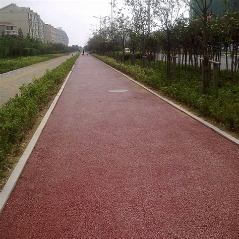 徐州彩色透水地坪做法生态透水路面透水混凝土道路包工包料 - 梦逊 - 九正建材网