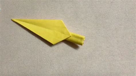 亲子折纸怎么折小飞刀-百度经验
