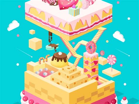 super cake （假假2.5D）自制动态gif_赏金烈人-站酷ZCOOL