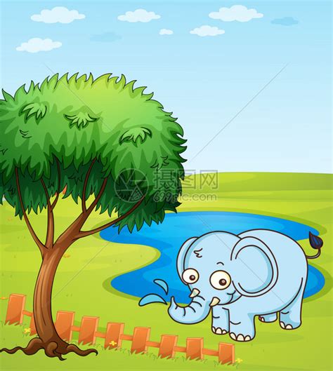 象棋中的象是不能过河的, 但自然中大象是会游泳的