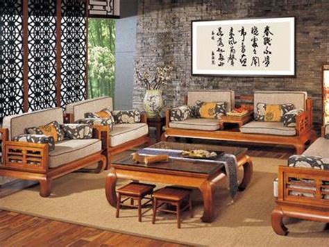 纯实木客厅家具图片,木质沙发图片大全,实木家具图片欣赏图片_大山谷图库
