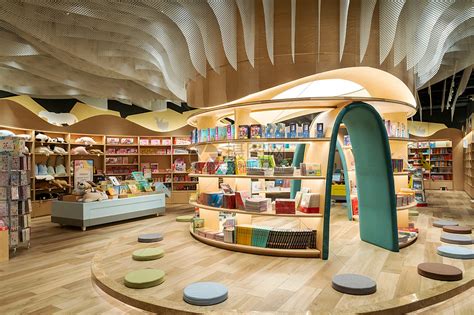 儿童馆的设计就应该这样！_儿童书店设计，打造新一代文化消费体验中心。