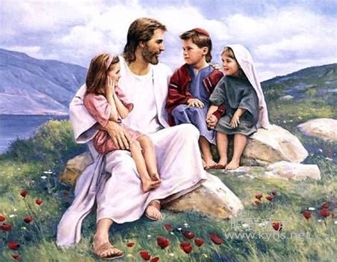 耶稣爱小孩! - 祈祷基督网