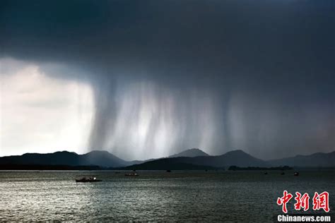 浙江杭州出现壮观局部雷阵雨天气 - 神秘的地球 科学|自然|地理|探索