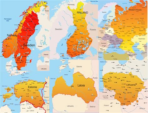东欧地图高清中文版_欧洲_微信公众号文章