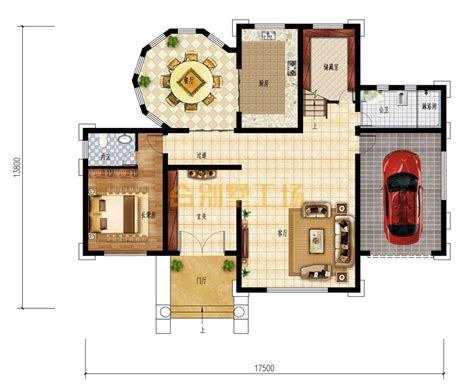 农村13万元二层小楼设计图，超有设计感的小户型_盖房知识_图纸之家