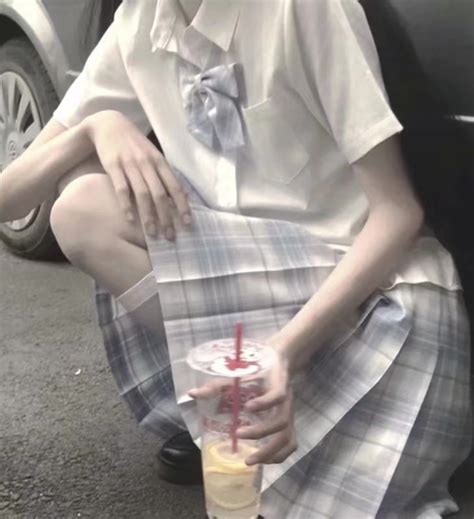 真人jk女生温柔头像