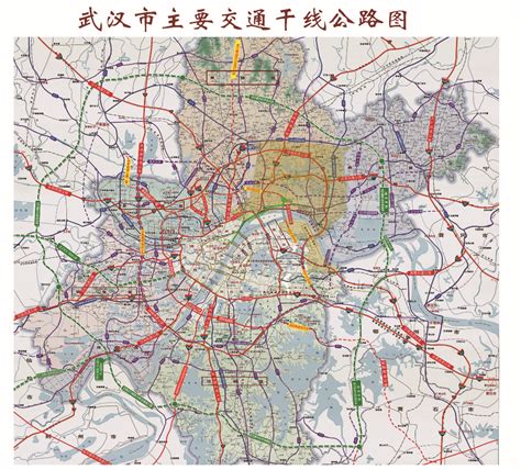 七成路段利用既有通道资源，武汉四环线与多条国家高速路相交 - 封面新闻