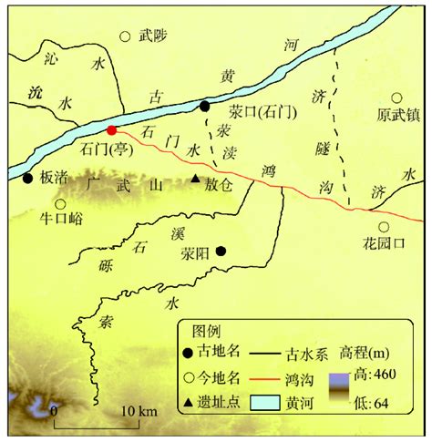 楚汉地图图片