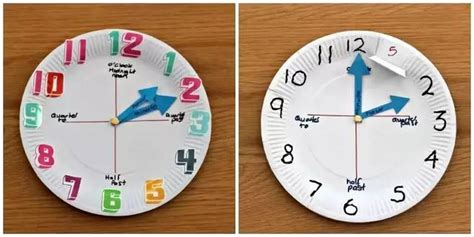 创意卡通时钟DIY手工制作闹钟材料包幼儿园认识时间 儿童玩具钟表-阿里巴巴
