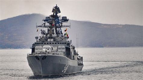 俄海军太平洋舰队大型反潜舰“潘捷列夫海军上将”号停靠菲律宾 - 2021年12月11日, 俄罗斯卫星通讯社