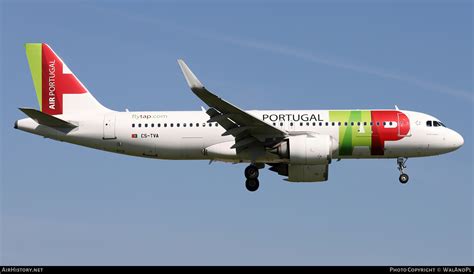Aircraft Photo of CS-TVA | Airbus A320-251N | TAP Portugal | AirHistory ...