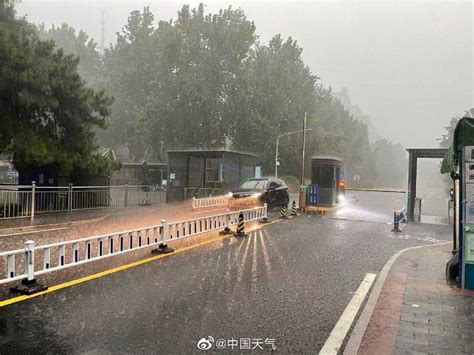 今晨北京最大降雨在通州，城区小红门雨最大_京报网