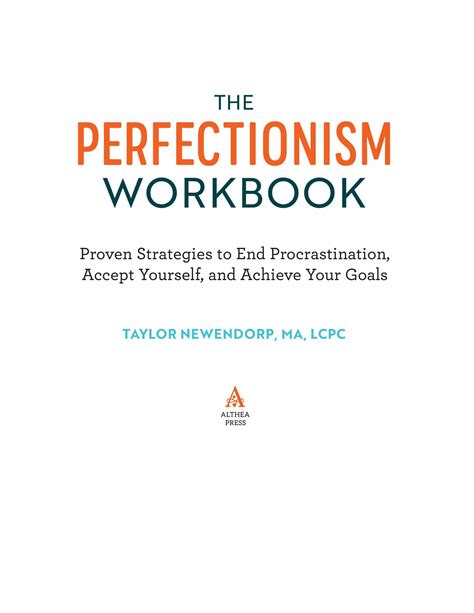 电子书-完美主义工作手册：行之有效的结束拖延、接受自己和实现目标的策略 (英)_文库-报告厅