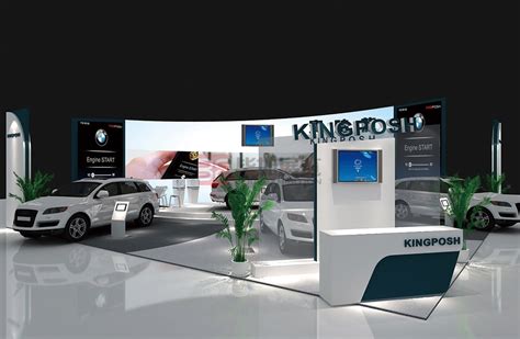 高端车展展位展台3d效果图设计制作|三维|展览|思海设计 - 原创作品 - 站酷 (ZCOOL)
