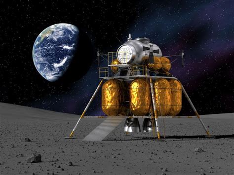 月球登月器背景图片-月球上的国际空间站素材-高清图片-摄影照片-寻图免费打包下载