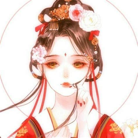 古风纸嫁衣头像图片女生
