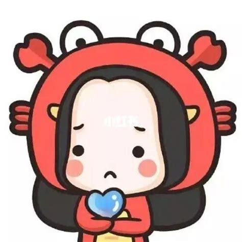 非主流巨蟹头像女真人