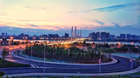 湘潭三桥夜景一组 -HPA湖南摄影网