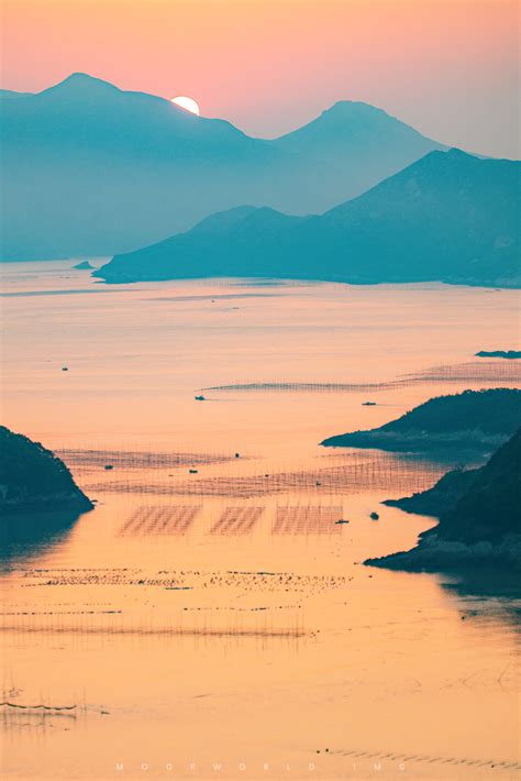 霞浦海岸的日出日落 | Moor世界