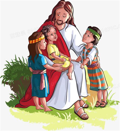 卡通耶稣十字架图片免费下载_PNG素材_编号1xri00rdk_图精灵