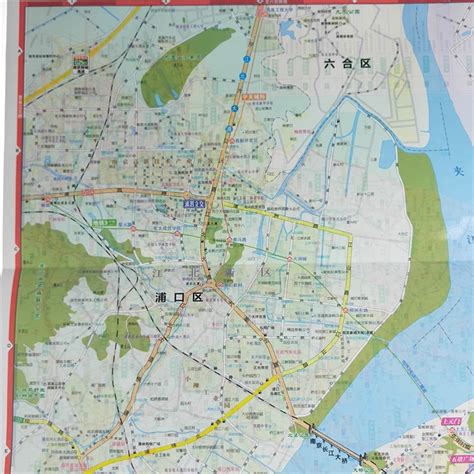 现货2021新版南京city城市地图南京主城区详图交通旅游生活地图南-阿里巴巴