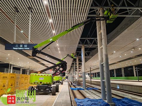 总投资346.34万元！改造后的海南环岛高铁三亚站站台焕然一新