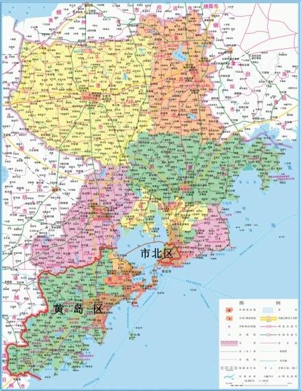 最新版青岛市级及各区市行政地图上线 供社会公众下载使用-半岛网