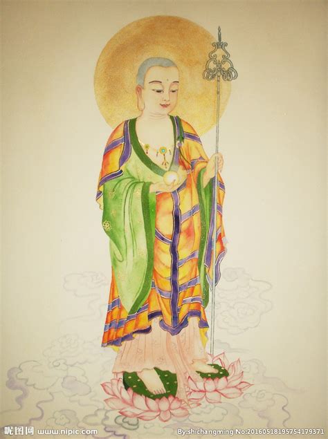 地藏王菩萨设计图__宗教信仰_文化艺术_设计图库_昵图网nipic.com