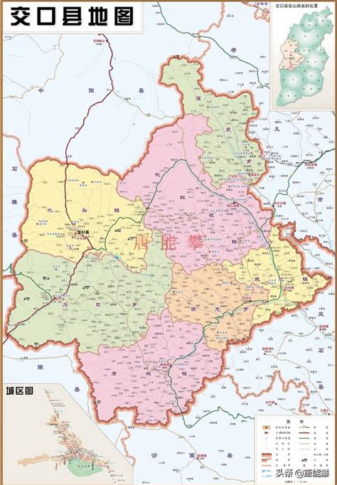 山西行政地图全图_旅游地图 - 随意云