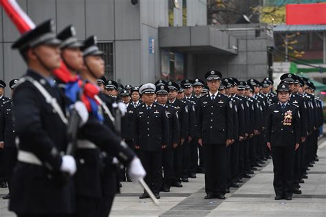 警旗扬正气，惠州公安举行中国人民警察节升警旗仪式_南方网