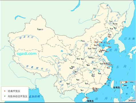 高清国家级高新技术产业开发区大图_中国地理地图_初高中地理网